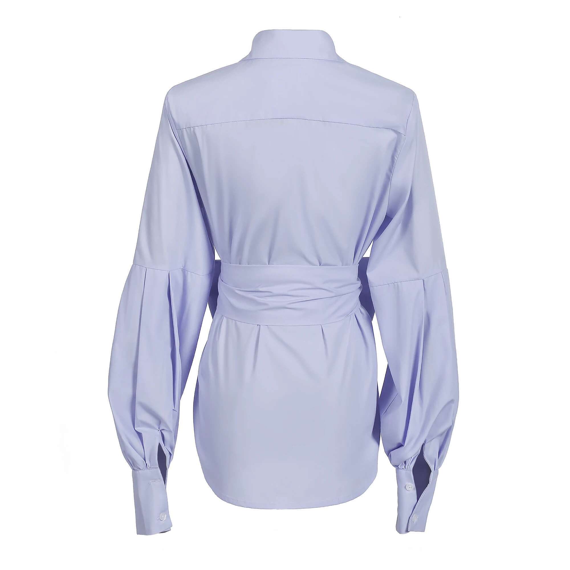 CHCH Shirt 2025 New Simple Bubble Sleeve Embroidered Commuter Women's Top