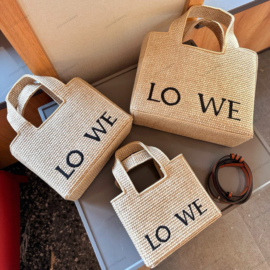 designer bag straw bag Luxury Bag Woody Beach Bag Designer Bag Handbag tote bag Women's Fashion High Quality Shoulder Bag Large Capacity Shopping Bag bags
