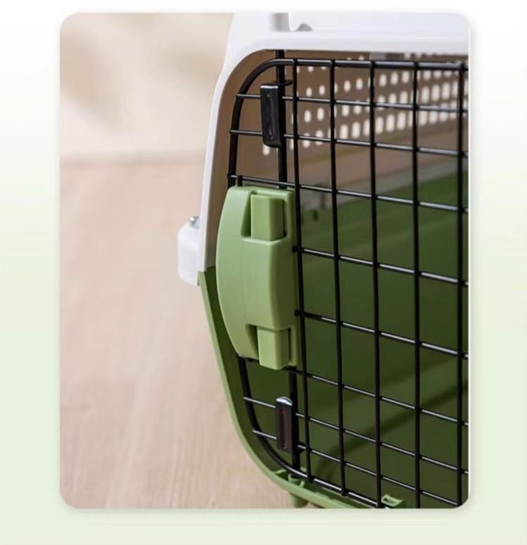 Cat air box Cat travel bag pet consignment portable closed portable dog car special transport box