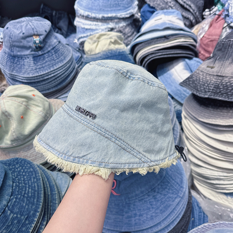 Wide Brim Hats Bucket Hats Canvas Fabric Bucket Hat Fashion Trend Lace Up Fisherman Hat Men and Women Summer Outdoor Leisure Sunshade Hat Beach Hat YF