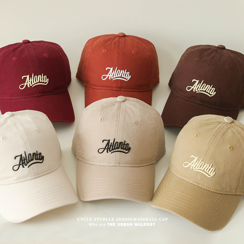 Good fit high-quality pure cotton baseball cap for men and women Korean style simple and versatile soft top duckbill cap outdoor sun hat 241009