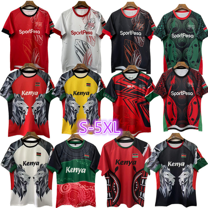 25 26 kenya national rugby jerseys 2025 2026 kenya rugby union jerseys man shirt size S-5XL