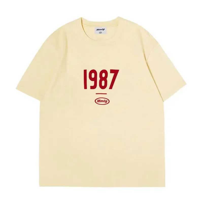 Women's T-Shirt 2024 summer new Hot figure mmlg print cotton high-quality mens and womens T-shirts Fashion casual shopping shirt short slve Y2503