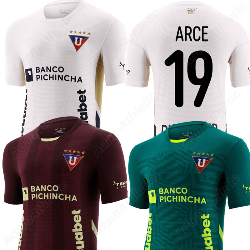 LDU Quito jerseys 2025 ARCE football shirts 25 26 ALVARADO ALZUGARAY soccer jersey
