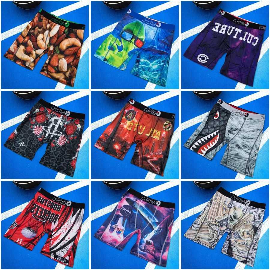 Men's Shorts OZPSD 1 piece sexy mens underwear mens underwear breathable printed mens underwear plus size L-3XL mens boxing underwear Y250307WHXR