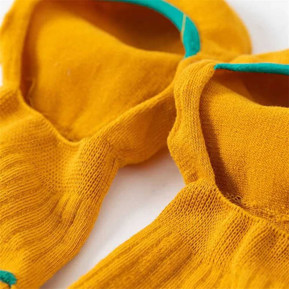 10 Pairs Men Cotton Boat Socks Summer Silicone Non Slip Invisible Thin Socks Sweat-absorbing Male Ankle Sock Slippers MeiasT250307