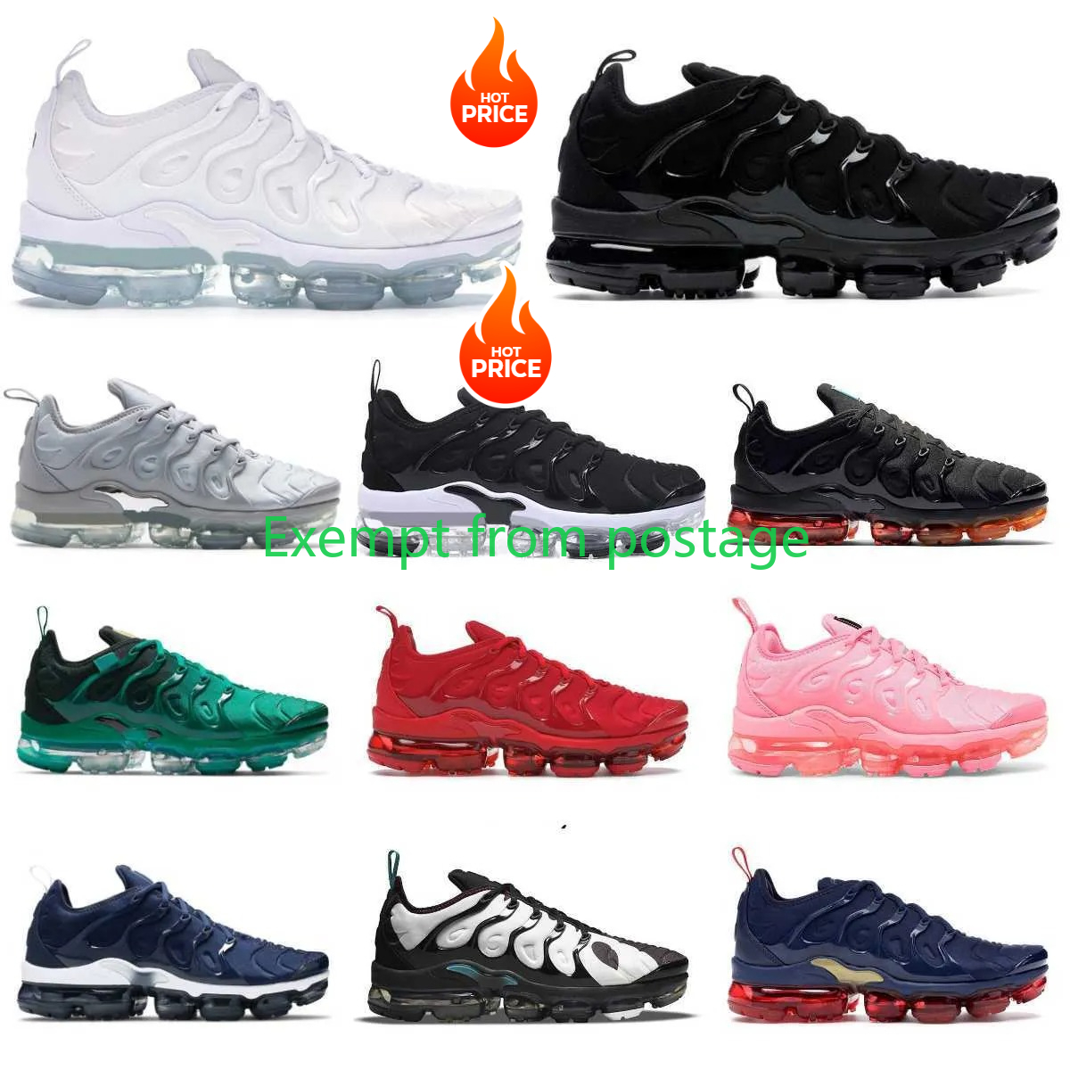 Shoes Designer Tn Running Vapores Tns Triple Black White Cherry Atlanta Rough Green Super Blue From Men's Steam Sneakers