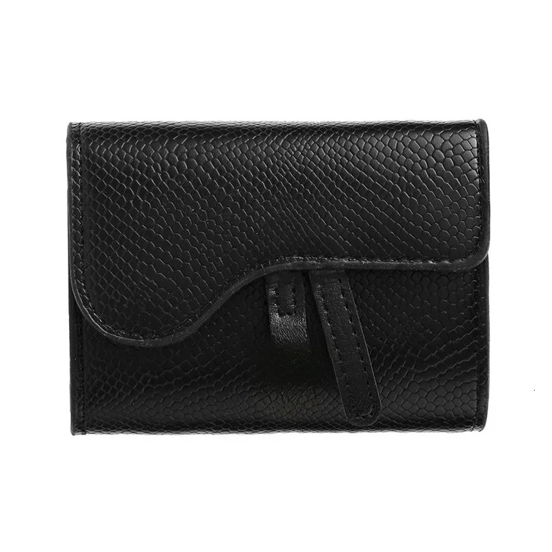 2025 New Short Hot Fashion New Small Brand Leather Designer Card Bag Handbag Women's Wallet