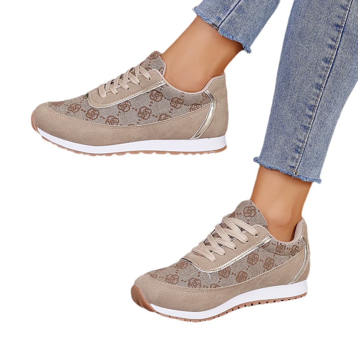 Free shipping designer Casual shoes for woman outdoor training womens Leisure sports single shoe flower shoes