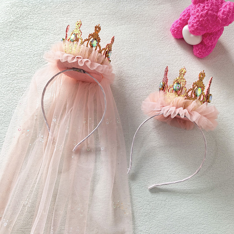 Hair Accessories Halloween Mouse Ears Headband Movie Character Sequin Hairband Boys Festival Women Party Cosplay Kids 220909