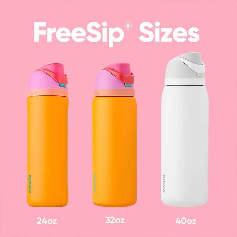 Owala Cup Vacuum Flasks Thermoses Water Bottle Drinkware Thermo Tumbler Stainless Steel Thermal Mug Original Cold Hot CoffeeT250308