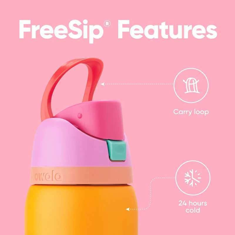 Owala Cup Vacuum Flasks Thermoses Water Bottle Drinkware Thermo Tumbler Stainless Steel Thermal Mug Original Cold Hot CoffeeT250308