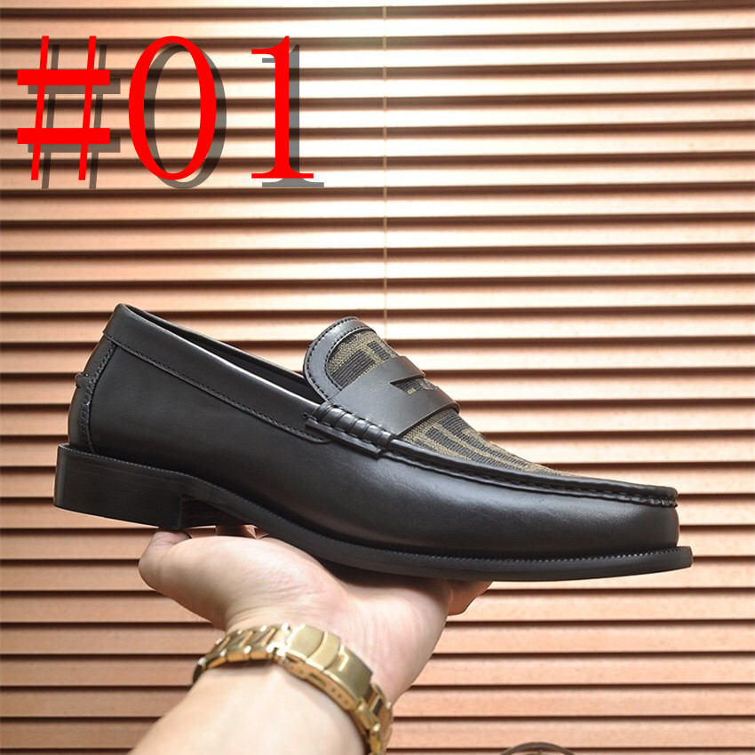 F1/13MODEL New Men Tassel Loafers Leather Formal Shoes Elegant Designer Dress Shoe Simple Slip On Man Casual Footwear Zapato Hombre SZIE 38-45