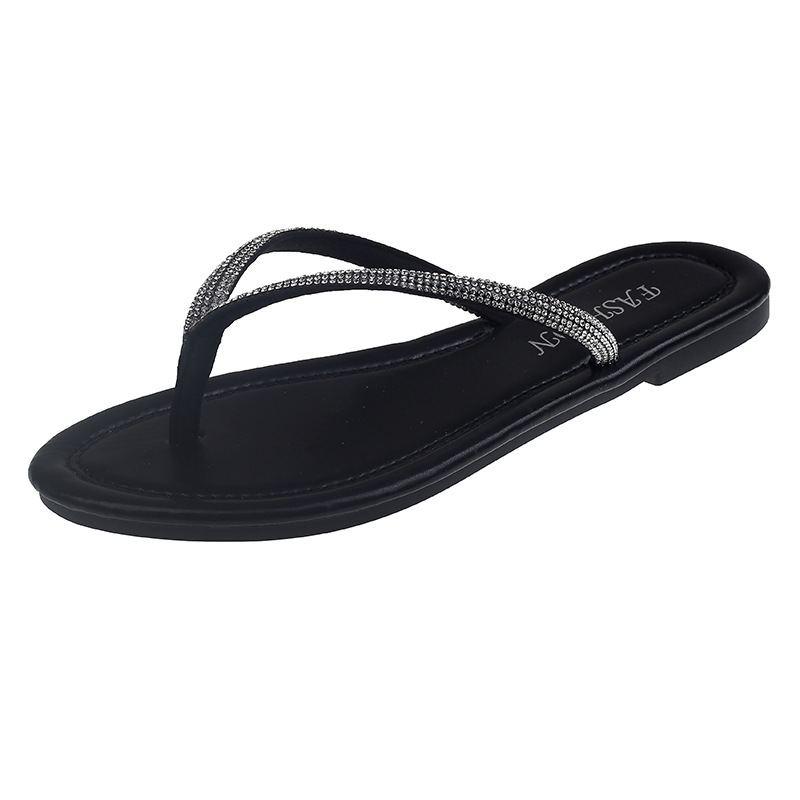 Women Summer Flip Flops 2025 New Fashion Designer New Trend Plus Size Flat Bottom Free Shipping Clip Toe Designer Sandals Beach Sandals Comfortable Sl