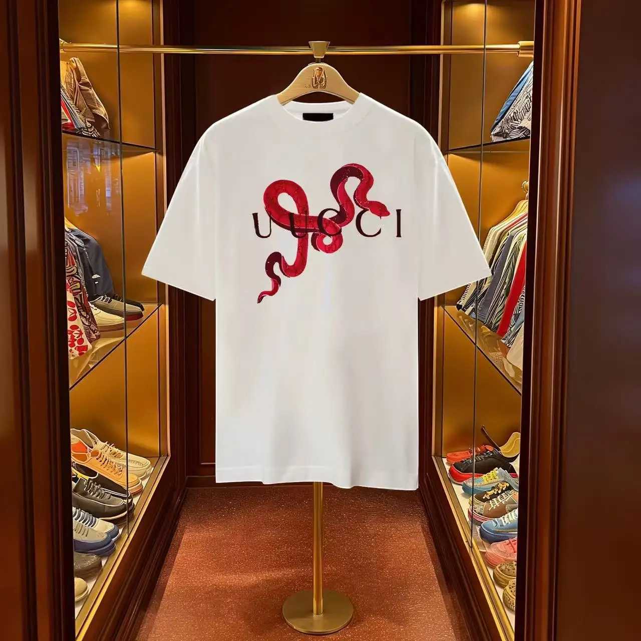 Women's T-Shirt 2025 Summer Letter Printed Childrens Casual Cotton T-shirt Boys and Girls Round Neck Short Slved Top Cotton T-shirt Top Y250307X9