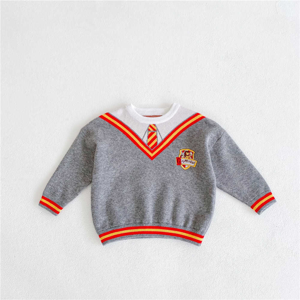 Girl's Dresses Halloween childrens childrens cosplay costume Woghorz magic robe unisex sweater Y250307ARCE