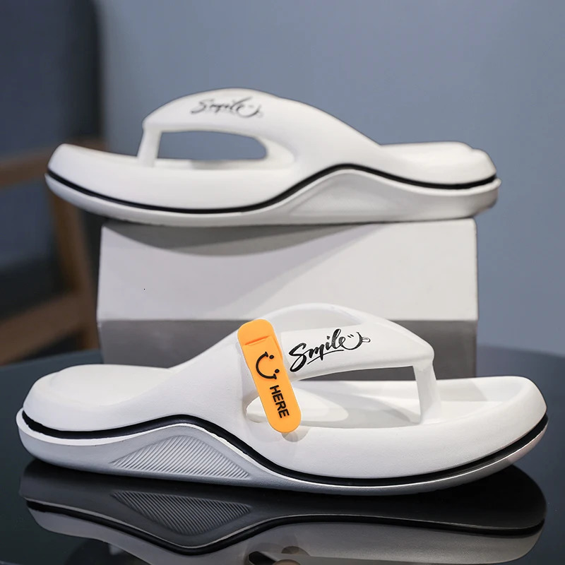 Man Women Slippers Flip Flops Indoor Outdoor Beach Sandals Super Soft Bottom Slides Nonslip Thick Soled 250304