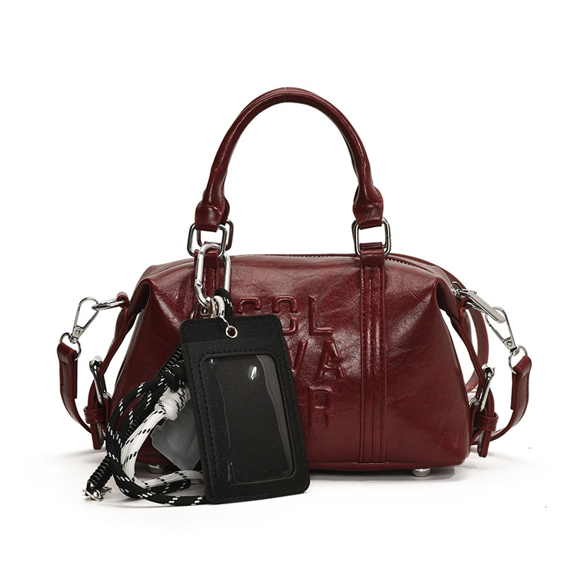 Small And Stylish Handbag High quality Female Fashion Designer 2025 Spring And Summer New Simple Casual Bowling Bag Shoulder Bag Popular Niche Crossbo