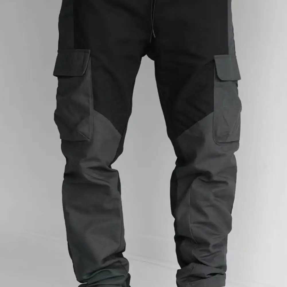 Outdoor Winter Men Sports Soft Shell Pants Travel Waterproof Outdoor Camping Hiking Cargo Pants Windproof Skiing TrousersT250308