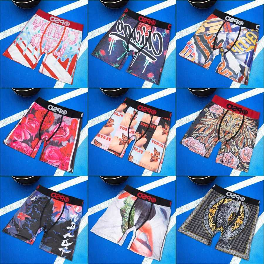 Men's Shorts Sexy Men Boxer Underwear Breathable Mens Boxershorts Mens Panties Underpants Plus Size Fashion Printed Man Boxers Briefs Trunks Y250