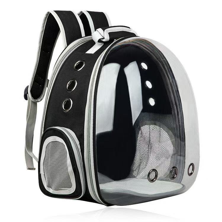 Bagpacks: Portable Carrier Backpack, Space Capsule Design, Small Dog and Cat Outing Bag, Breathable & Expandable Shoulder Pet Bag - Lightweight for Da