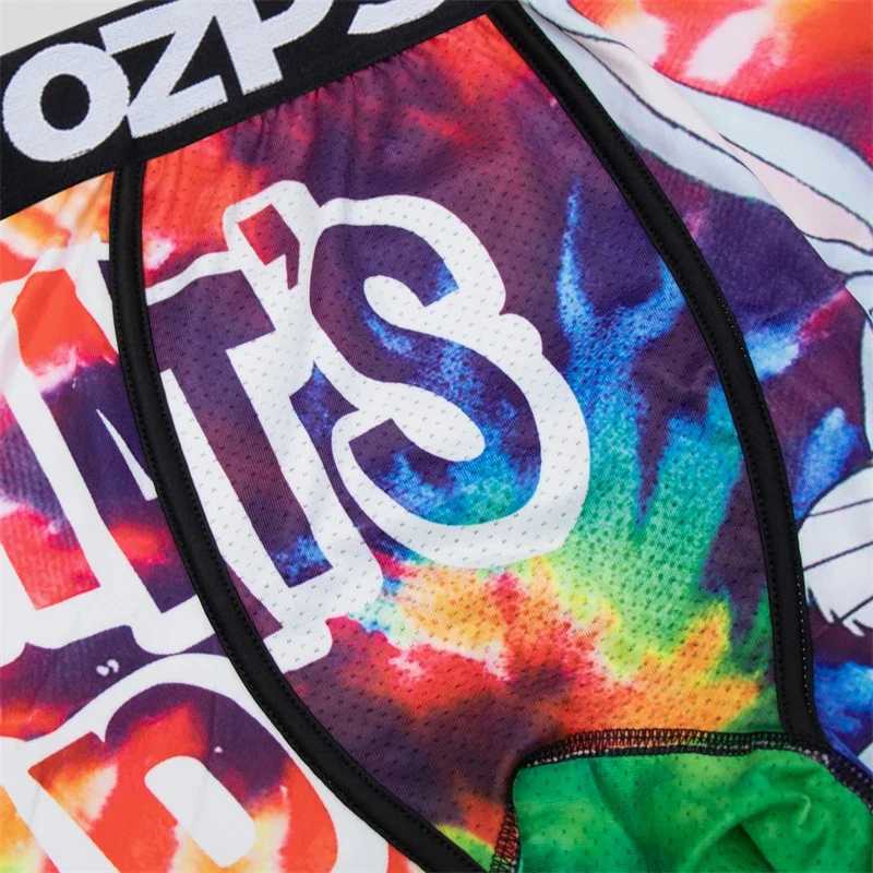 Men's Shorts OZPSD Sexy Men Boxer Underwear Fashion Printed Summer Male Panties Lingerie Men Underpants Boxershorts Plus Size Boxer Trunks Y25030