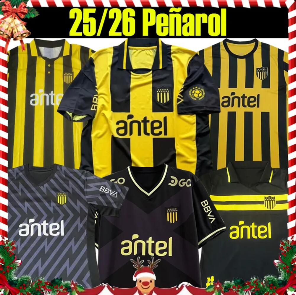 2025 26 Uruguay Penarol Soccer Jerseys 133TH 132th 131th jersey special Edition Club 2024 2025 Atletico Penarol C.RODRIGUEZ Gargano 21 Men football shirt