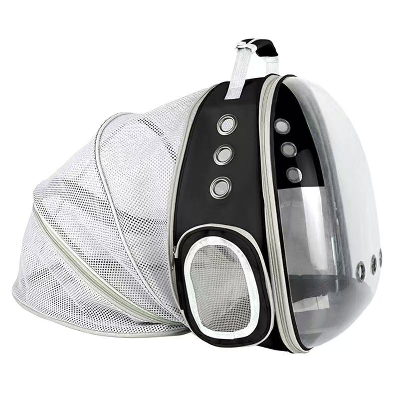 Bagpacks: Portable Carrier Backpack, Space Capsule Design, Small Dog and Cat Outing Bag, Breathable & Expandable Shoulder Pet Bag - Lightweight for Da