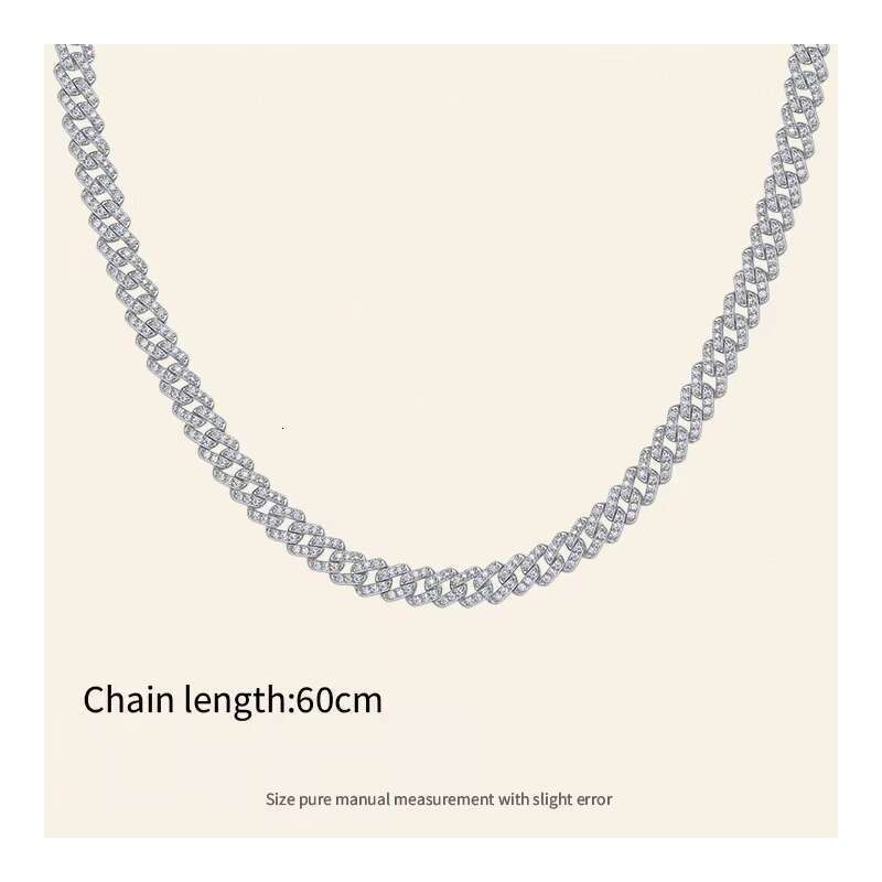 Fast Delivery S Sier Necklace Moissanite New Choker Chain for Women
