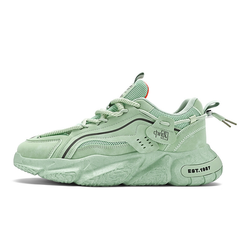 Free shipping 2025 new designer shoes for mens fashion white casual trendy Platform breathable and natural comfortable sport shoes eur 39-44 daily wea