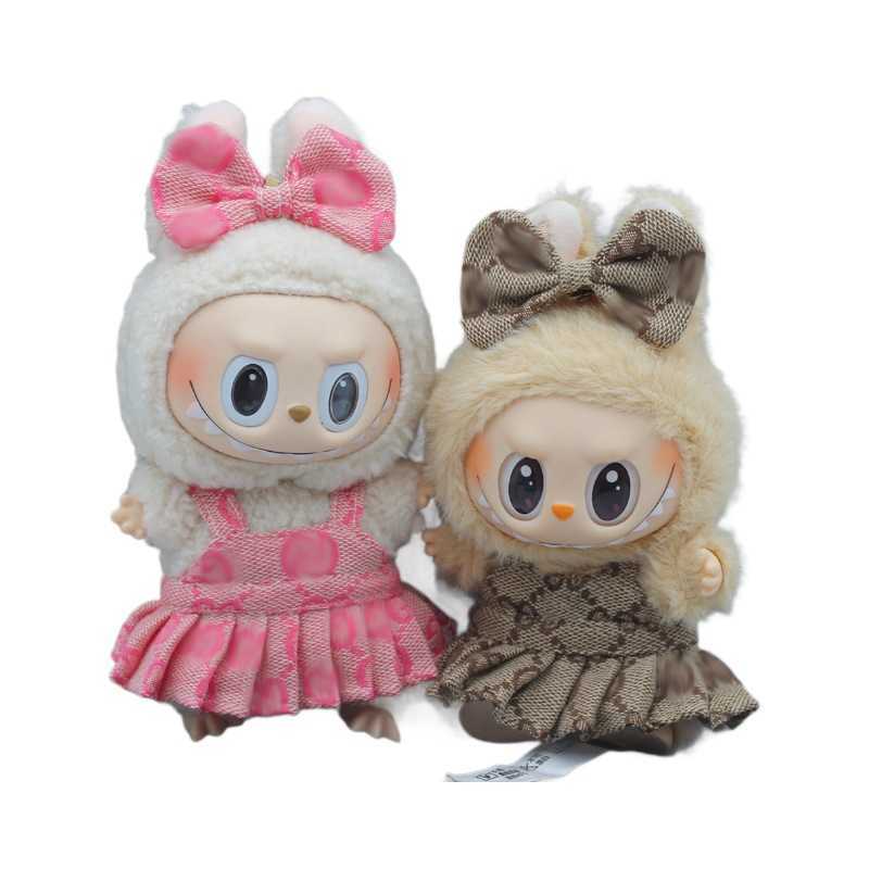 Doll Apparel 10CM Cotton EXO Doll Dress Fragrant Style Strap Skirt 17cm Lacquer Blind Box Doll Strap SkirtY2503070NGP