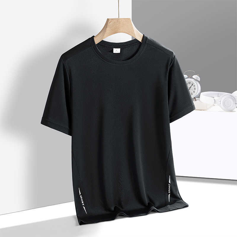 Jogging Clothing Summer Mens Quick Drying Short Sleeved T-shirt Breathable Sweat Sports Fitness Running Outdoor Hiking Lightweight Top for Women H2503