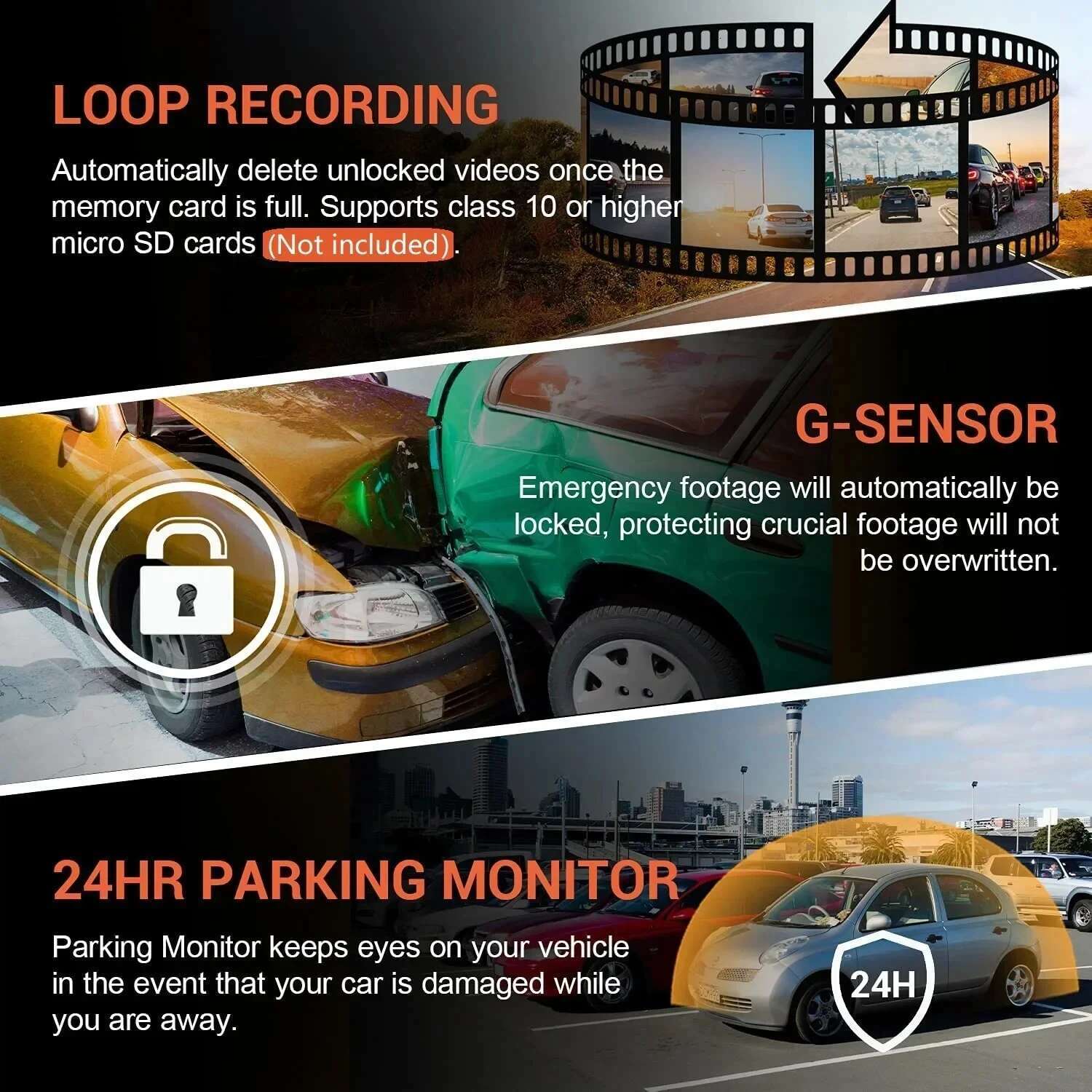 Update 1080P Wifi Dual Camera Dash Cam For Cars Front And Inside Car Camera With IR Night Vision Loop Recording Wide Angle Car DVR Tool