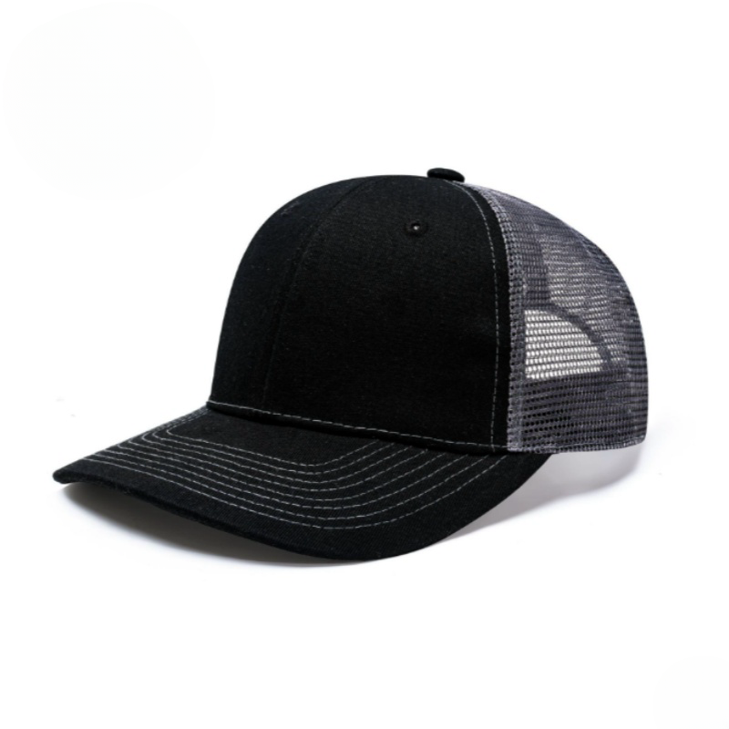 Factory Custom 3D Embroidered Logo 100% Cotton 6-panel Baseball Hat Solid Color Snapback Sport Cap for Unisex #4137