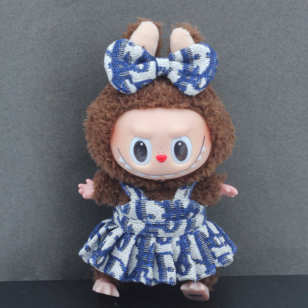 Doll Apparel 10CM Cotton EXO Doll Dress Fragrant Style Strap Skirt 17cm Lacquer Blind Box Doll Strap SkirtY2503070NGP