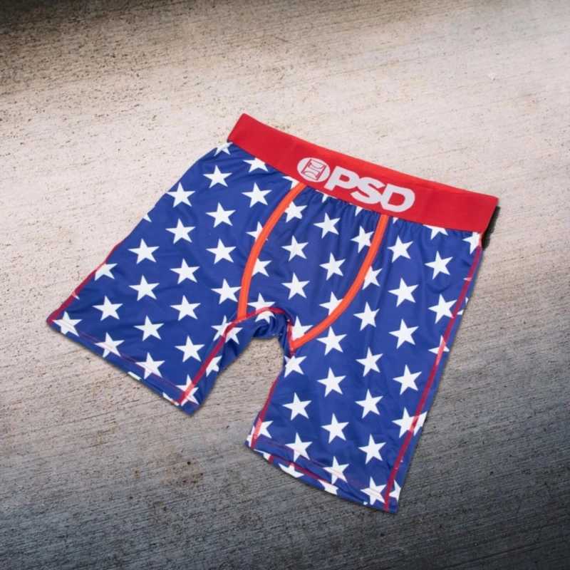 Men's Shorts OZPSD Men Boxers Sexy Men Boxershorts Mens Long Printed Boxer Briefs Mens Underpants Plus Size Breathable Man Underwear Panties Y250