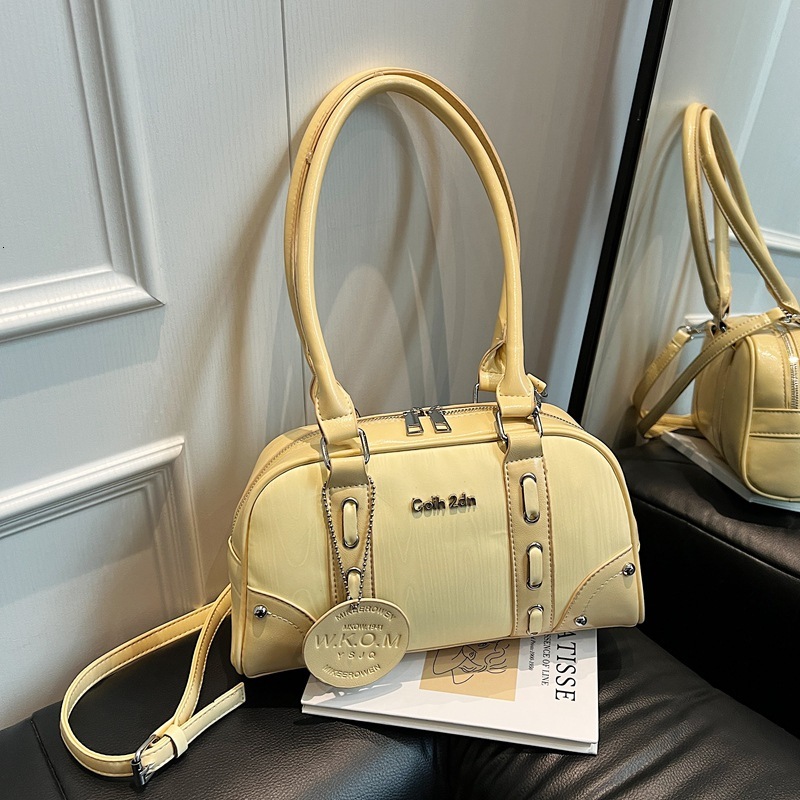 Shoulder Fashion Crossover 2025 Spring Designer s New Handheld Bowling Women s Multi Functional Armpit Bag