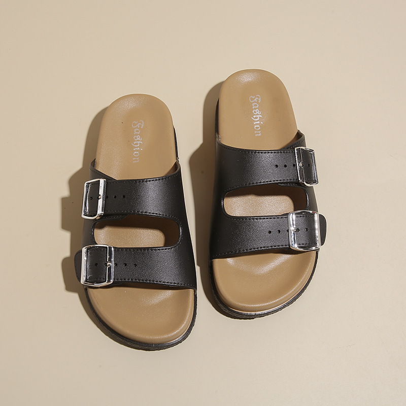 Designer Sandals Women Sandals Fashion Designer Thick Sole Single Drag Free Shipping Casual Flat Shoes Vacation Outdoor Beach Shoes Versatile Women Sh