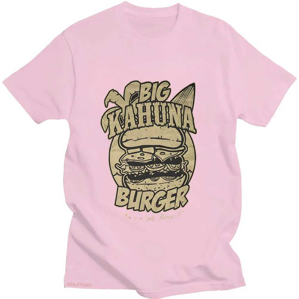 Women's T-Shirt Big Kahuna Burger T-shirt Aesthetic Clothing Harajuku Kawaii T-shirt Cartoon Printed Cute Comfortable T-shirt Sudaderas Soft Top 