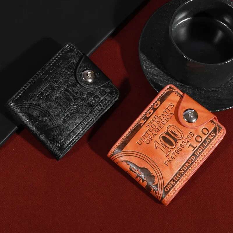 2025 New Men's Wallet Designer Comes With 100 American Pattern Wallets Men's Leather Wallets Photo Clips Fashion Large Capacity Wallets Mone