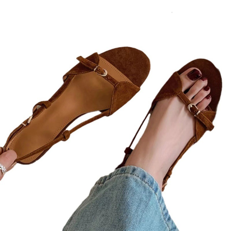 2025 Fashion Sandals Designer Woven Roman Free Shipping Flat Designer Sandals Shoes Summer Fashion Small Round Toe Outdoor Leisure Vacation Style Wome