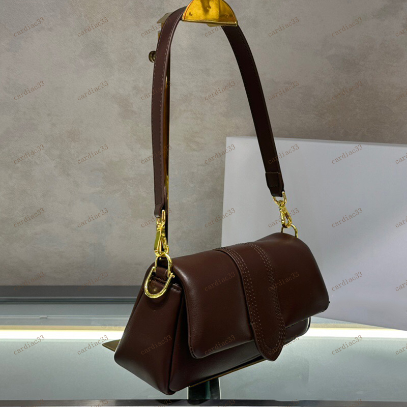 Soft Flap Designer Shoulder Tote Fashion Le Bambimou Lady Handbag Crossbody Travel Armpit Bag Leather Envelope Clutch Bags