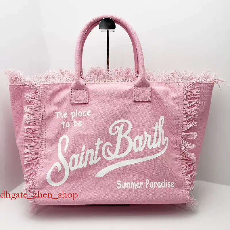 f Designer Shoulder Bags SAINT BARTH Commuter Practical Cap New Womens Large Capacity Leisure Travel Canvas Handbag Tote Bag