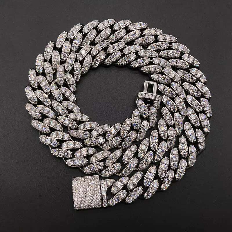 2020 Hip Hop Jewelry Iced Out Miami CZ Cuban k Gold Chain Necklace Design for Men