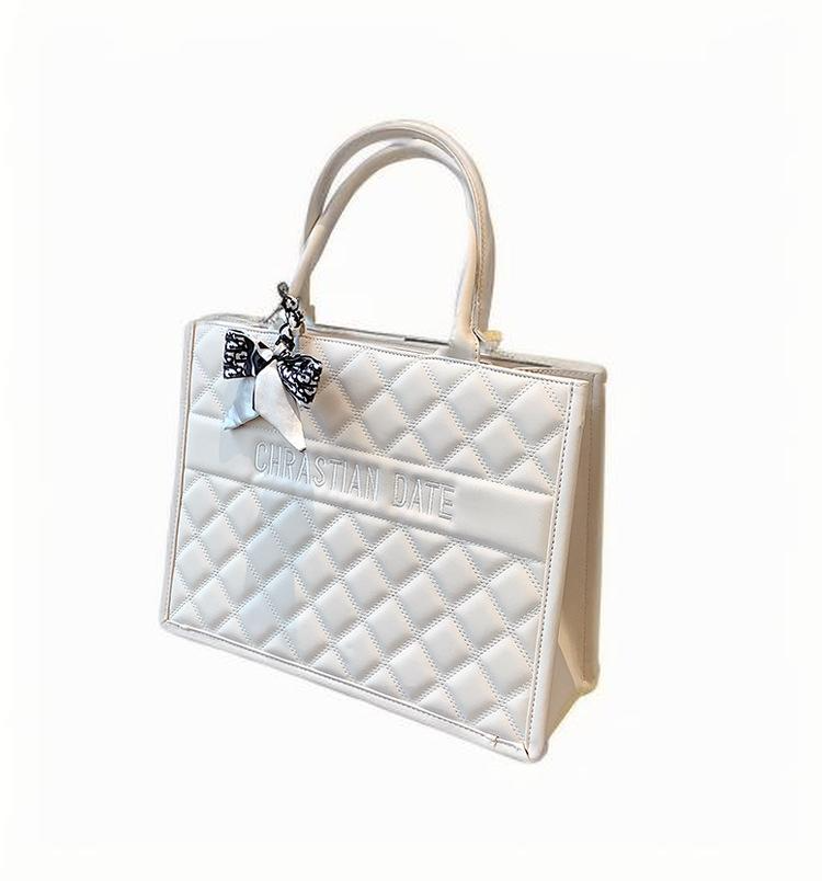 hot Fashionable dia check crossbody summer single shoulder Tote large capacity women's bag