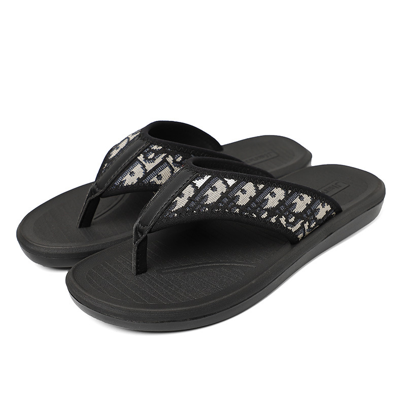 free shipping designer Sandals for man breathable and fashionable Flip ps casual black slippers