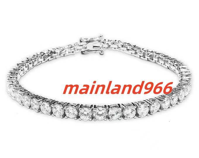 1CT - 10CT Lab Grown Diamond Tennis Bracelet Diamond Bracelet Lab Grown Lab Grown Diamond Tennis Bracelet in White Gold