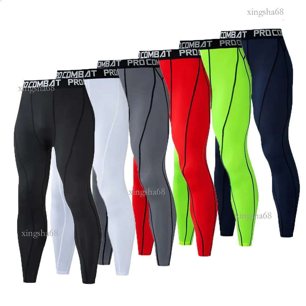 Compression Pants Leggings Men Running Sport Quick Dry Fitness Training Trousers Male Workout Clothing 24