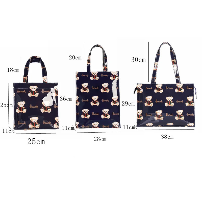 2025S New Free Shipping Designer Bag PVC Waterproof London Shopper Ladies Shoulder Shopping Handbags Female Casual Tote Messenger Bag Eco Friendly Bol