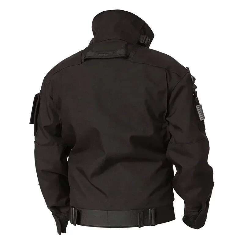 High Quality Jacket Men Waterproof Wear-Resistant Multi-Pocket Jackets Outdoor Hiking Windproof Coat